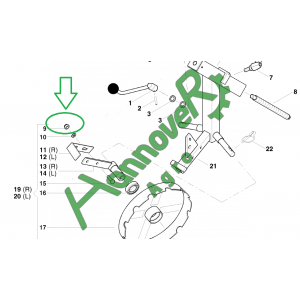 Гайка Optima Kverneland KG01067561